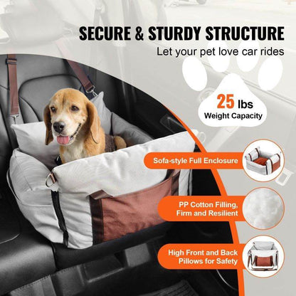 Purrfect Pet Kingdom Elevated Dog Seat for Cars Purrfect Pet Kingdom