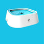 Purrfect Pet Kingdom spill proof pet water bowl with blue inner and white outer design
