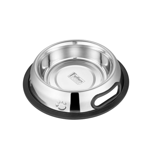 Premium Stainless Steel Pet Bowls for Dogs and Cats 2-Pack