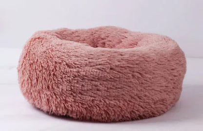Estely - Cozy Round Plush Pet Bed for Small Dogs and Cats Soft Mat - Pet Beds