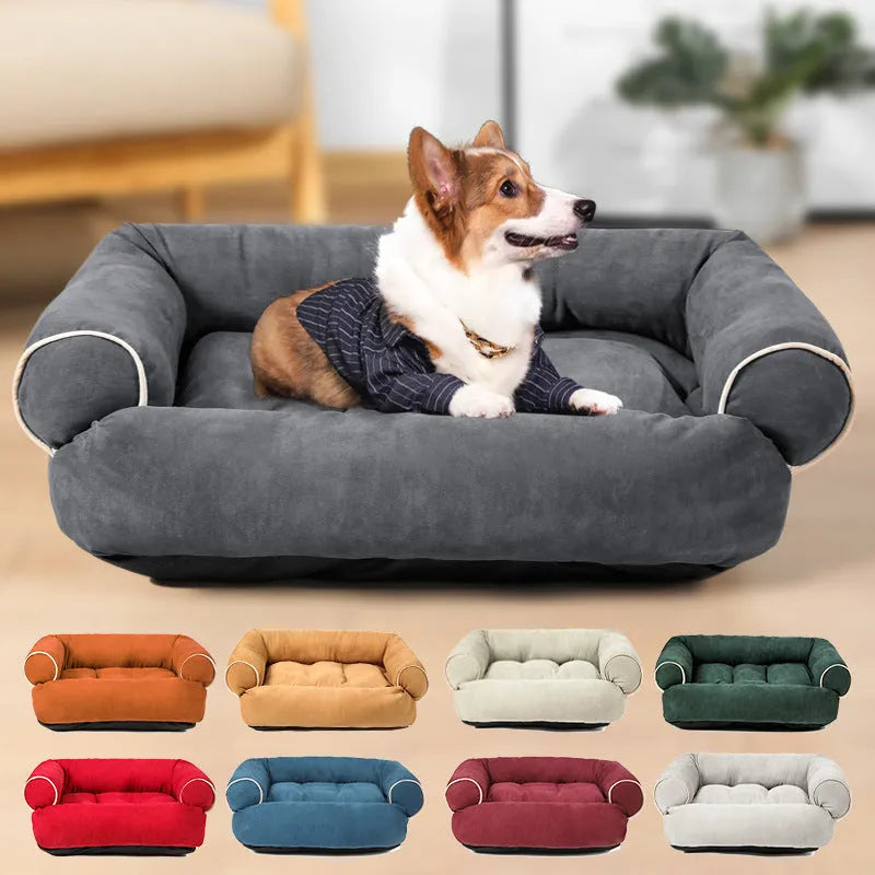 Estely - Cozy Warm Pet Sofa Bed Kennel for Dogs and Cats Winter Use - 0