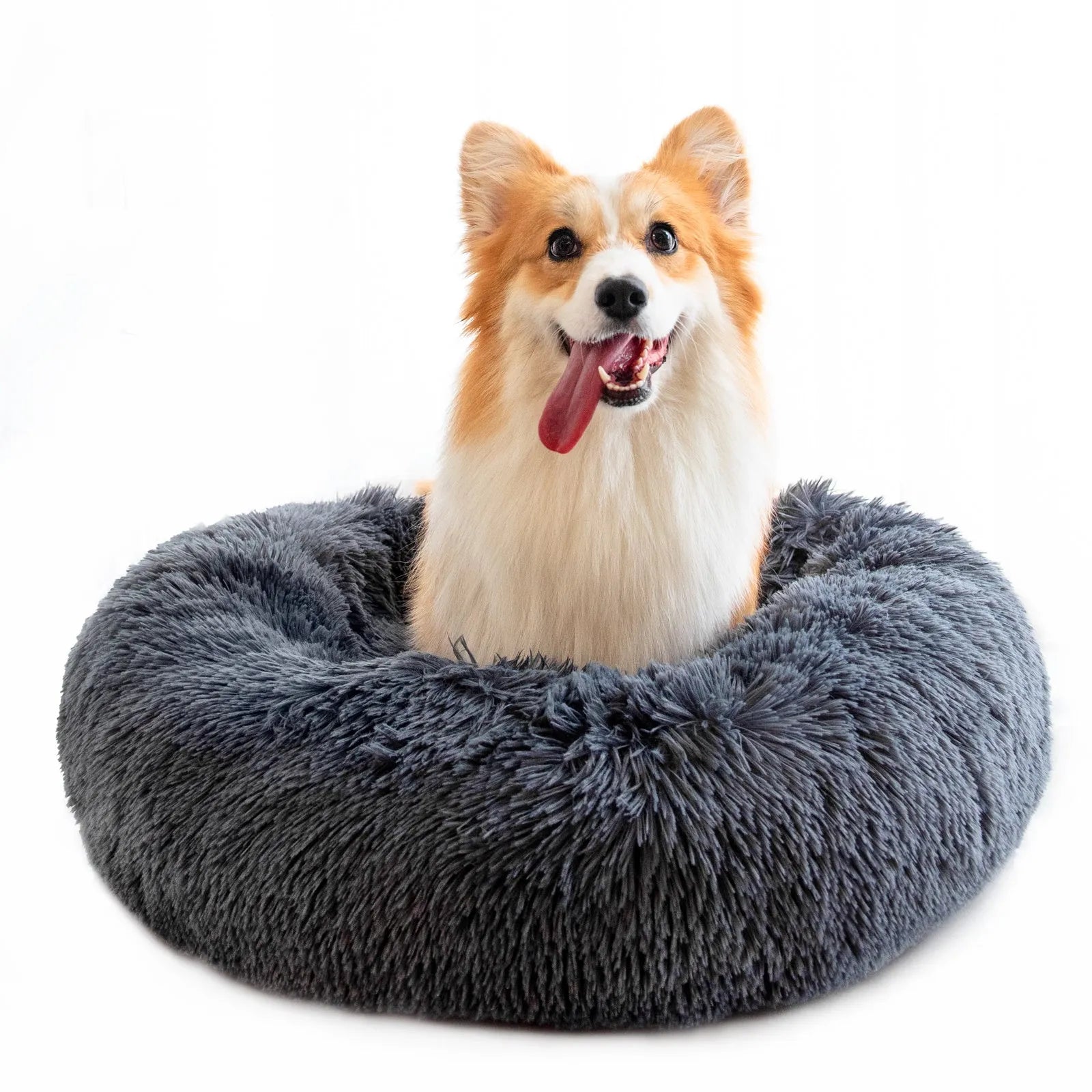 Estely - Dog Beds For Small Dogs Round Plush Cat Litter Kennel Pet Nest Mat Puppy Beds - 0