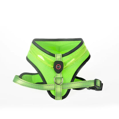 Estely - LED USB Rechargeable Reflective Safety Dog Harness for Pets - Dog Harnesses