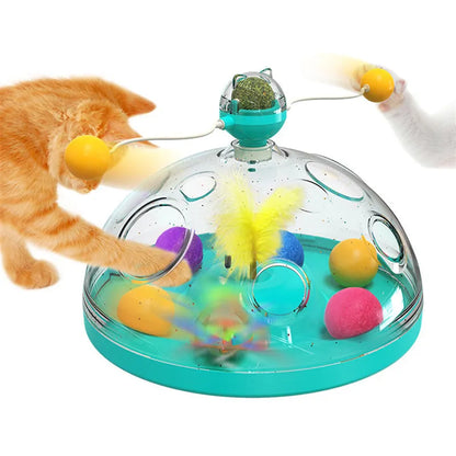Estely - Meows Interactive Windmill Toy for Cats with Luminous Ball - 0