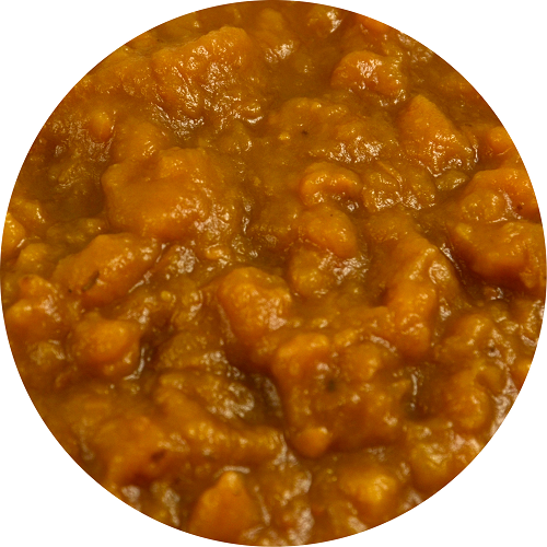 Evanger's grain free sweet potato dog food in a hearty, smooth texture for dogs