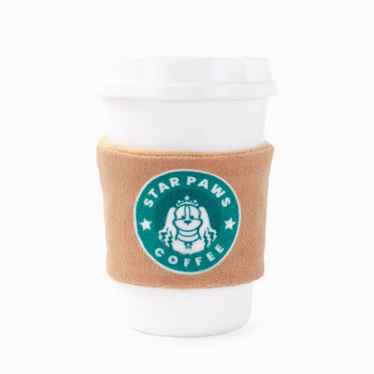 Coffee Hour StarPaws Coffee Rubber Dog Toy