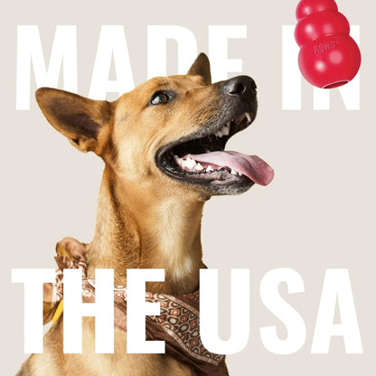 KONG - Tug - Durable Stretchy Rubber, Tug of War Dog Toy -