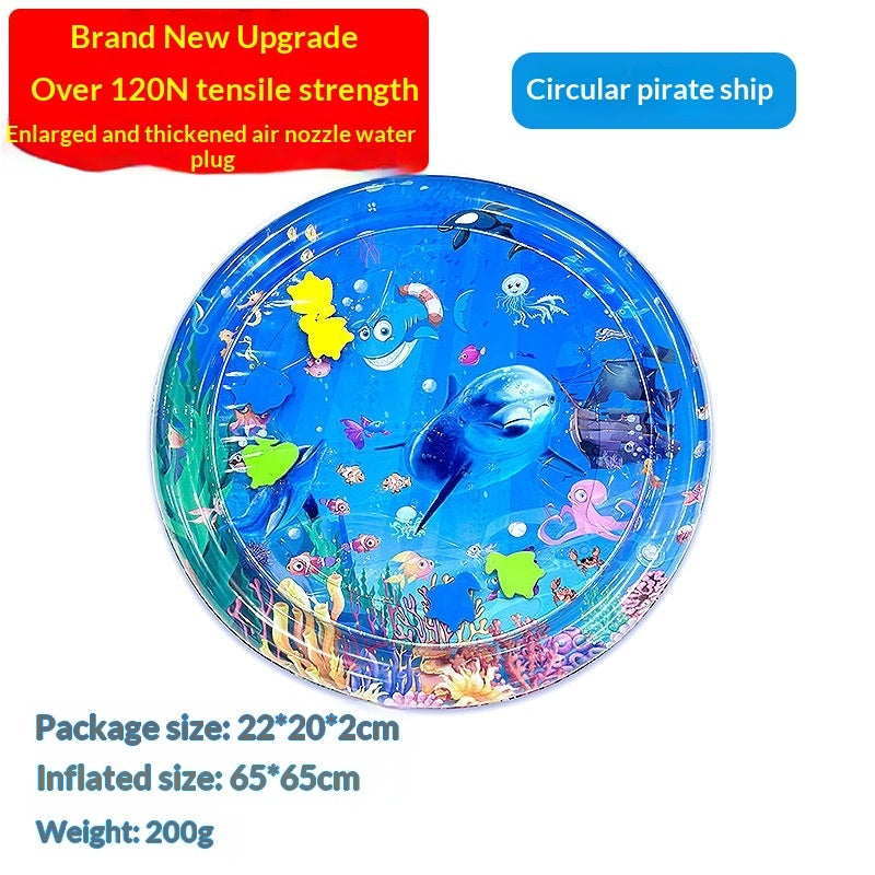 Extra Large Thick Ocean Fish Crawling Water Mat Toy Pet