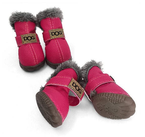 Dog Thick Snow Boots Keep Warm Teddy Autumn And Winter VIP