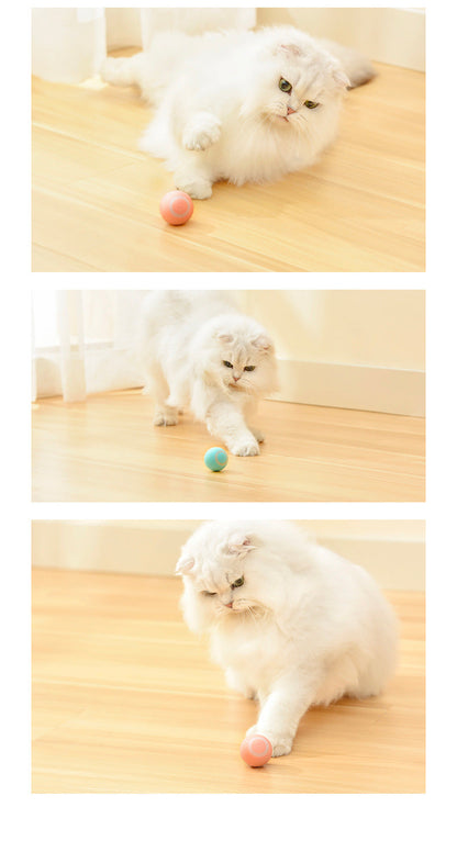 Cat Gravity Intelligent Rolling Ball Tease Toy Pet Automatic