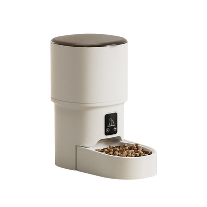 4L Smart WiFi Automatic Pet Feeder with Stainless Steel Bowl