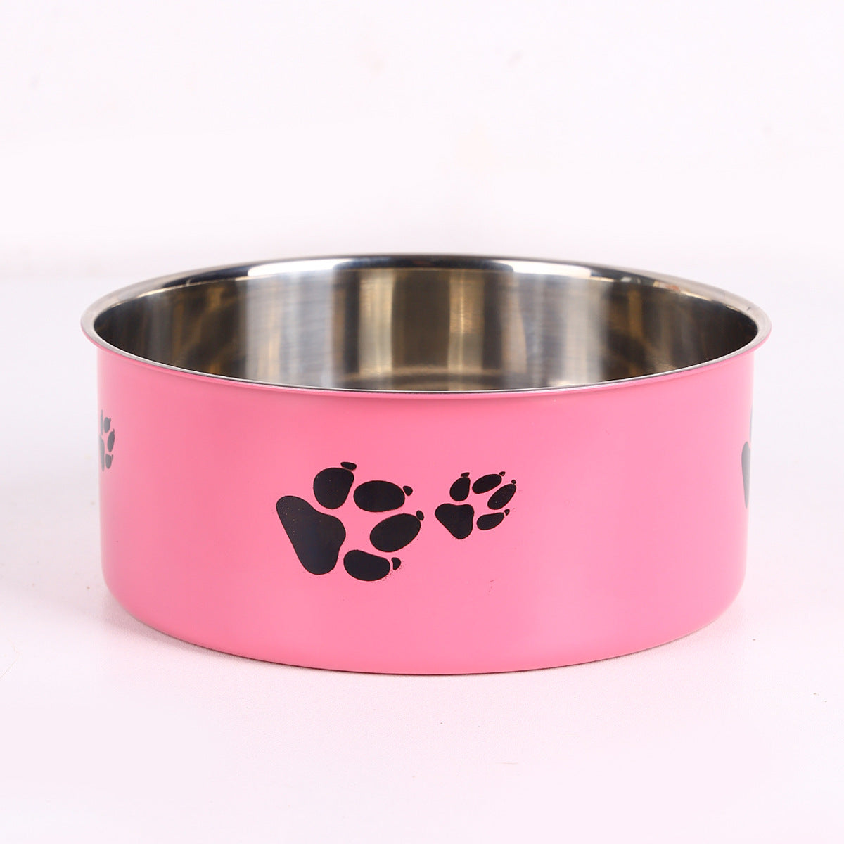 Stainless Steel Dog Bowl Large Capacity Anti-tumble Cat Bowl