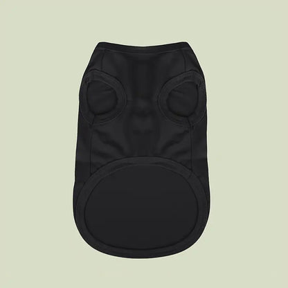 Red Heart Paw Prints Black Pet Tee