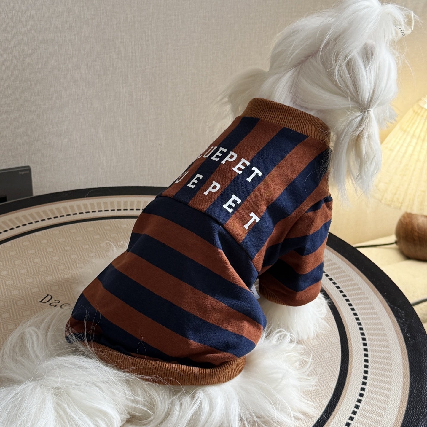 Outdoor Summer Thin Striped Shirt For Dogs