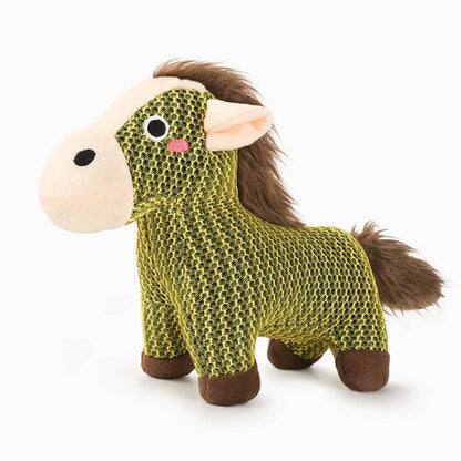 Farm Friendz Horse Plush Dog Toy