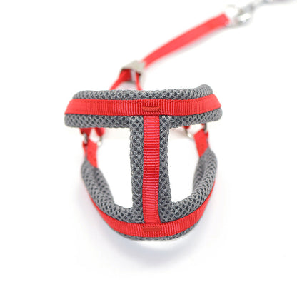 Dog Hand Holding Rope Chest Strap Nylon Clip