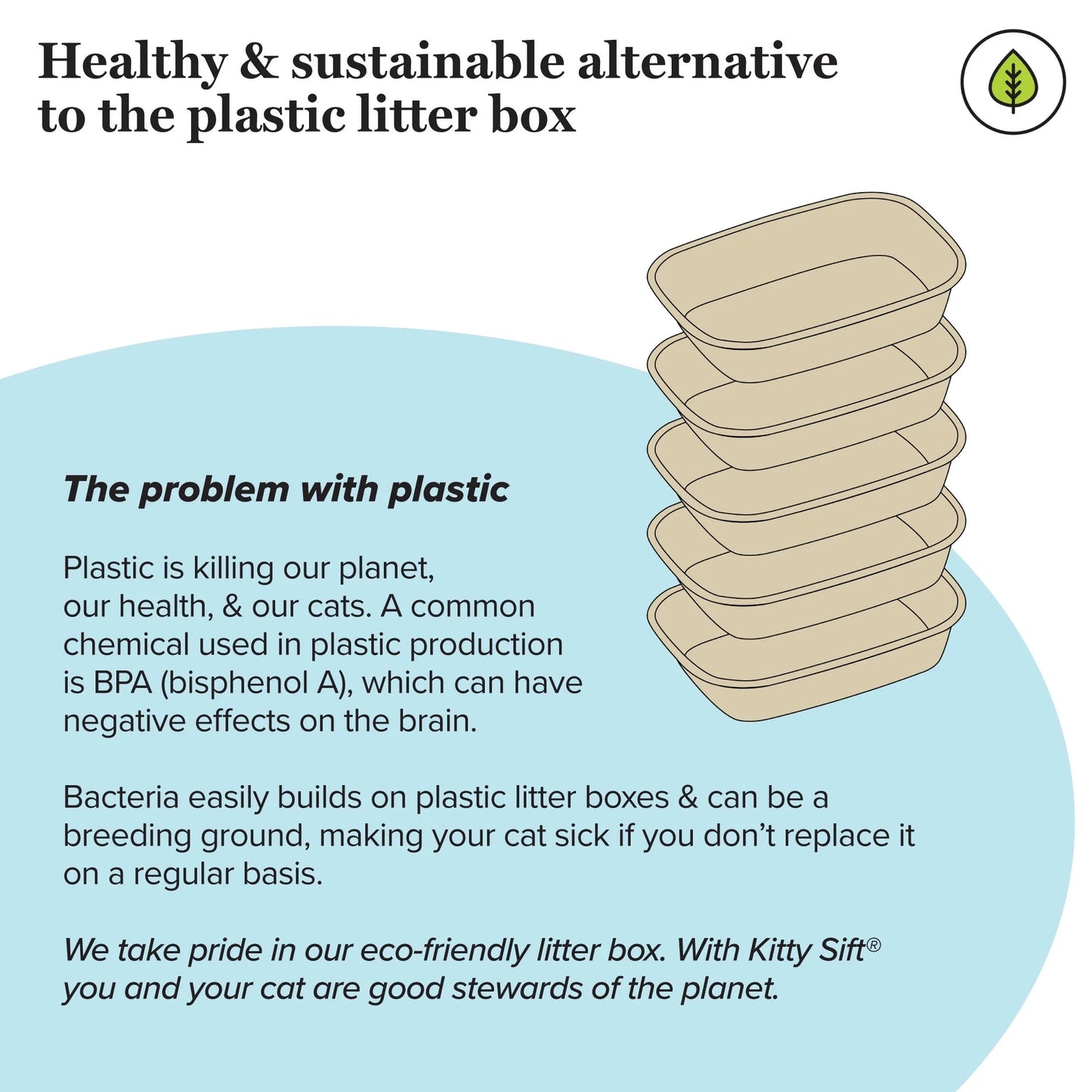 Disposable Cat Litter Box Eco-Friendly Recycled Cardboard