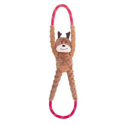 Holiday RopeTugz Reindeer Dog Toy