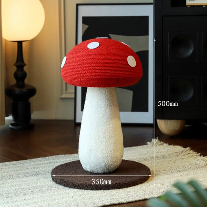 Cat Climbing Frame Mushroom Sisal Cat Scratch Board No
