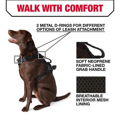 Dog Harness with Handle and Dispenser for Dogs – Durable