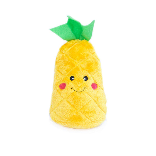 NomNomz Pineapple Plush Squeaky Dog Toy