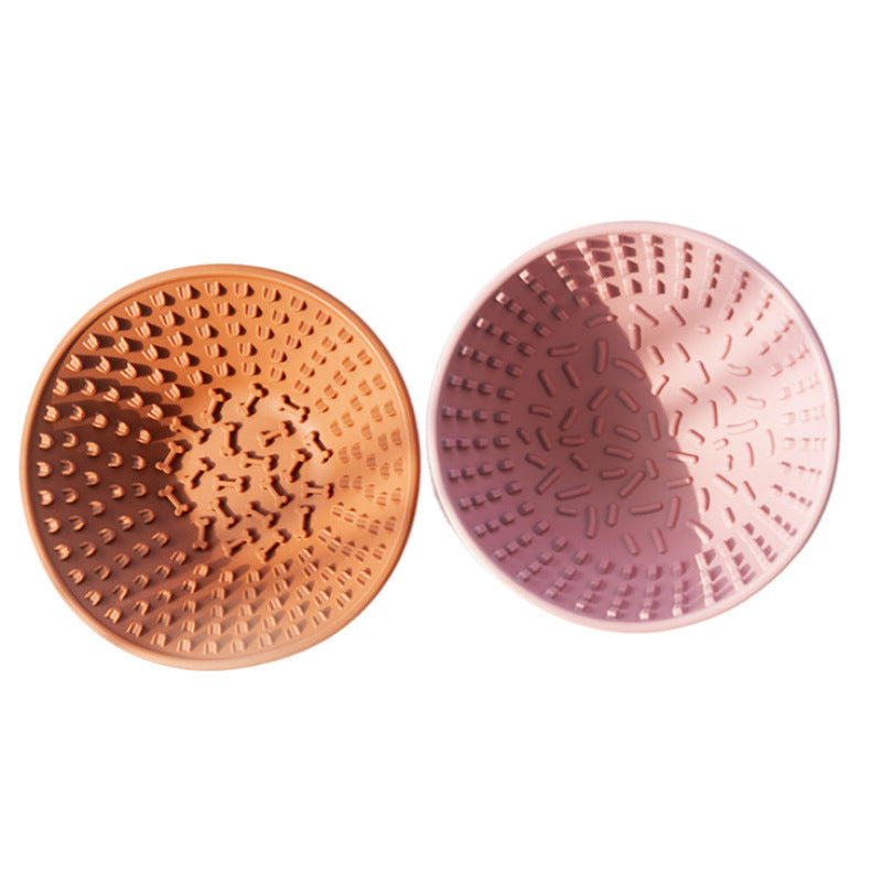 Dog Slow Feeder Bowl Silicone Lick Mat