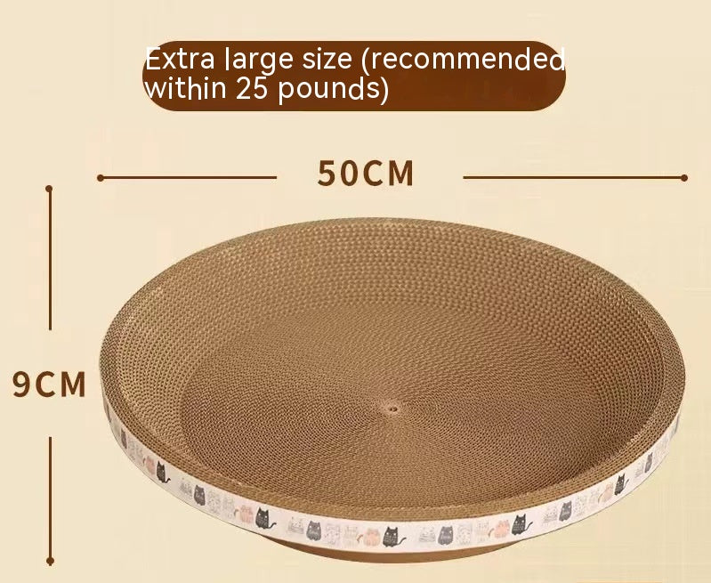 Cat Scratch Board And Cat Nest Integrated, Wear-resistant An