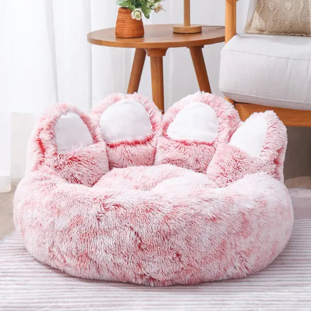 Pet Bear Paw Shape House Bed - Pet Beds - Mimarta - Pink - 45cm - 1122531_CCBOM5E