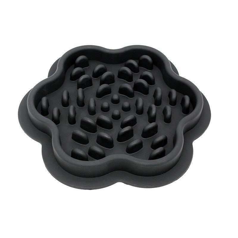 Pet Silicone Slow-feeding Bowl, Non-slip Dog Bowl, Cat Bowl,