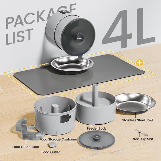 Pet Feeder Automatic Timing Remote Control Cat And Dog Food