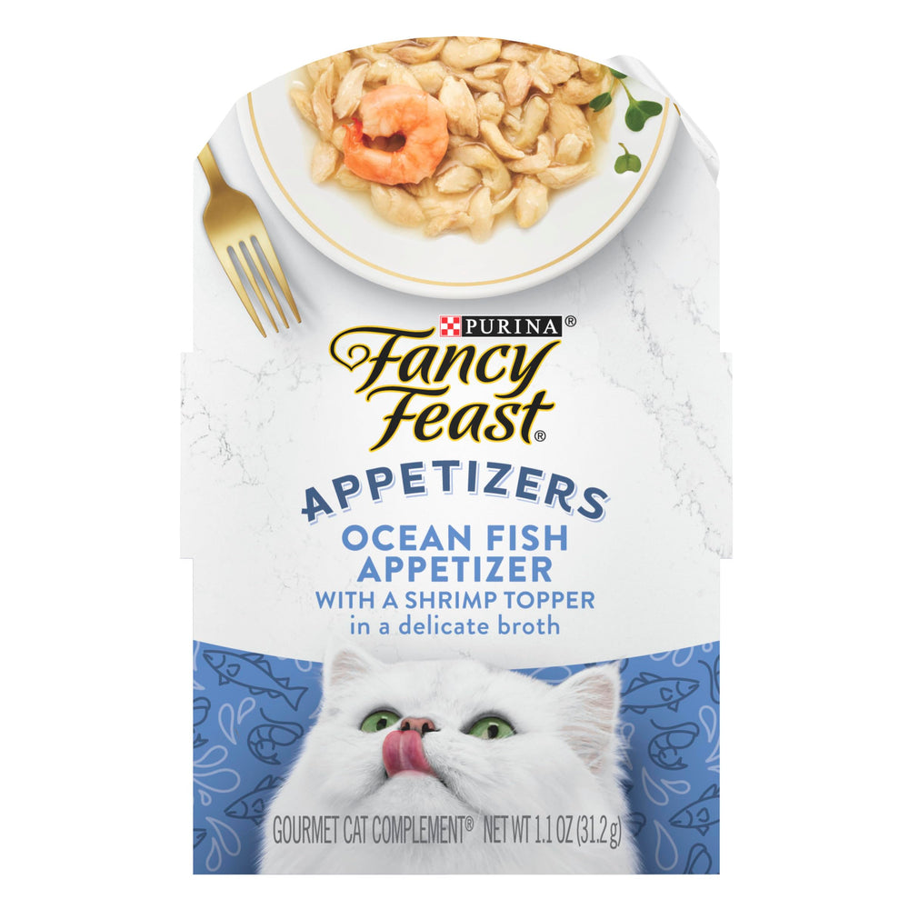 Fancy Feast Appetizers Oceanfish & Shrimp Wet Cat Food (1.1oz)