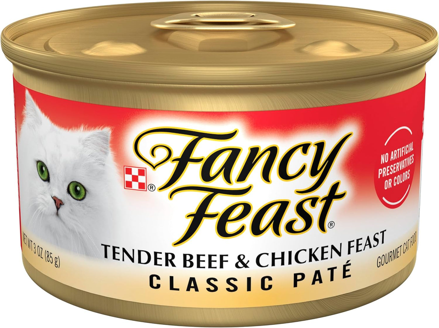 Fancy Feast Beef & Chicken Classic Pate Wet Cat Food (3oz) - Wet Cat Food - The Family Pet