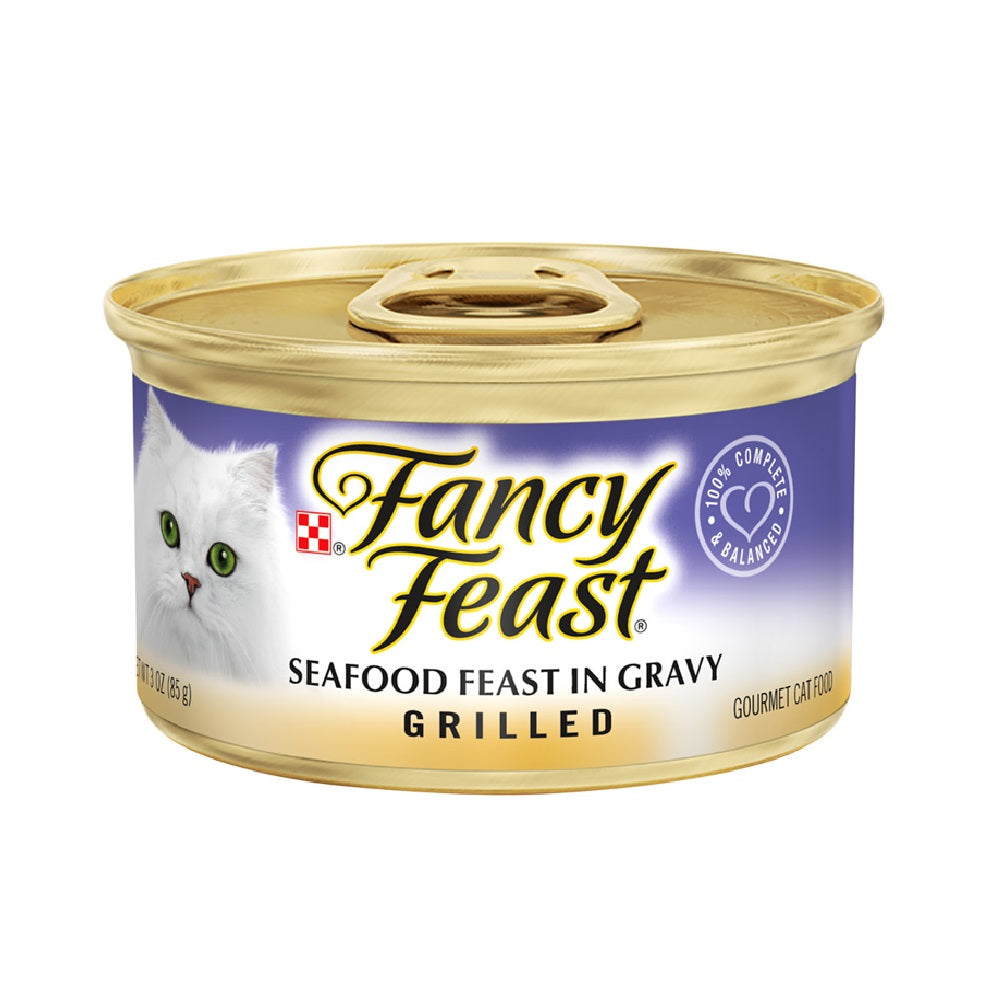 Fancy Feast Grilled Seafood Feast Wet Cat Food (3oz) - Wet Cat Food - The Family Pet