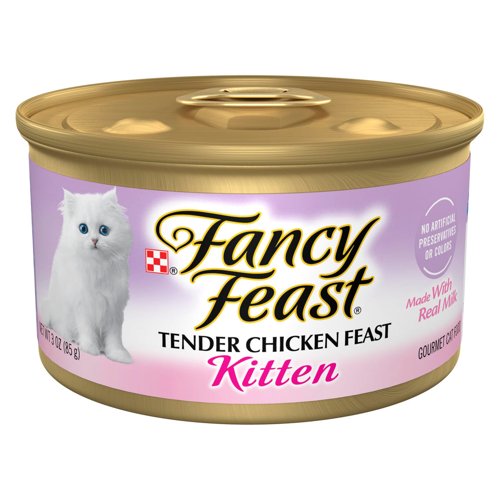 Fancy Feast Kitten Tender Chicken Feast Wet Cat Food (3oz)