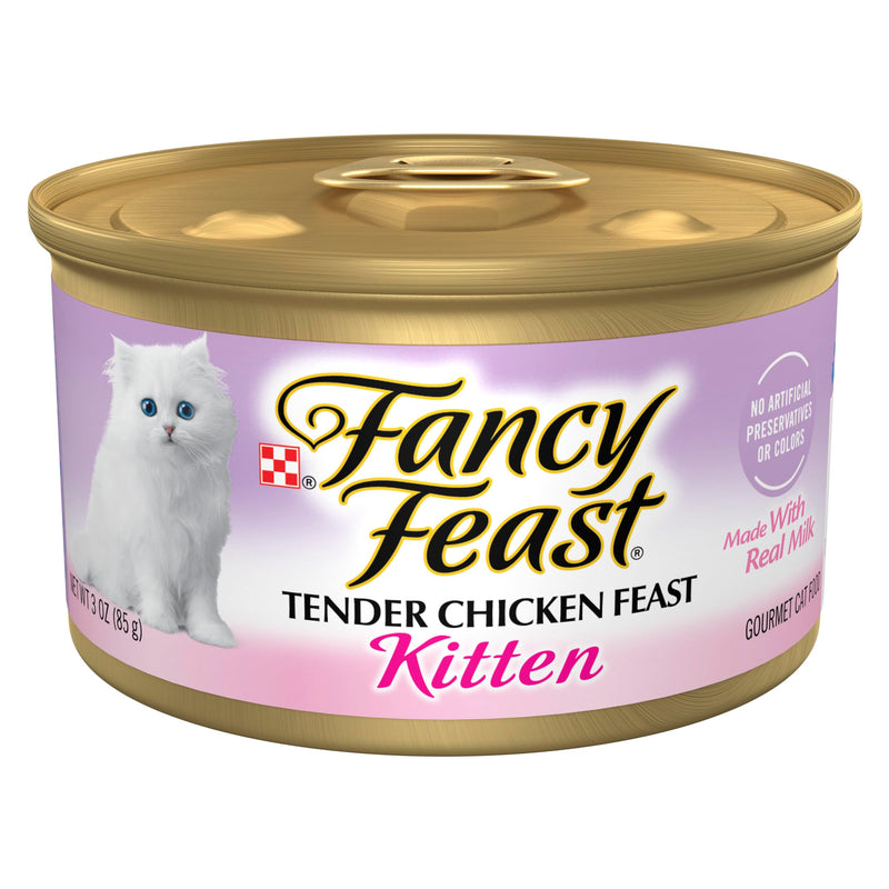 Fancy Feast Kitten Tender Chicken Feast Wet Cat Food (3oz)