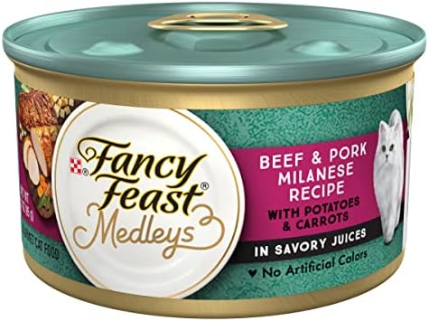 Fancy Feast Medleys Beef & Pork Milanese Wet Cat Food (3oz)