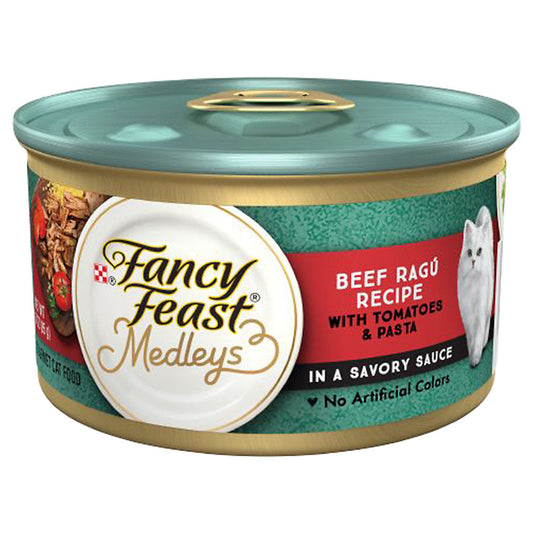 Fancy Feast Medleys Beef Ragu Wet Cat Food 3oz - Purrfect Pet Kingdom