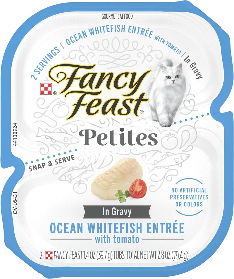 Fancy Feast Petites Ocean Whitefish with Tomato Wet Cat Food (2.8oz)