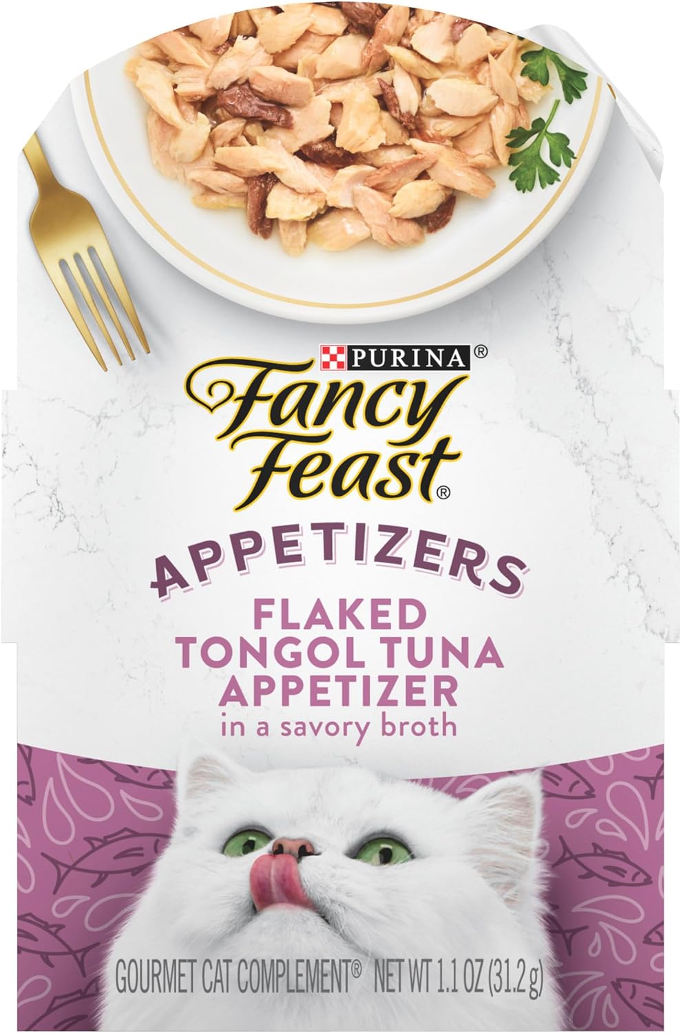 Fancy Feast Appetizers Flaked Tongol Tuna Wet Cat Food (1.1oz)
