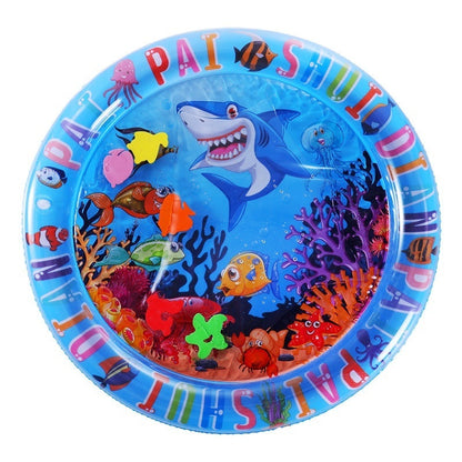 Extra Large Thick Ocean Fish Crawling Water Mat Toy Pet