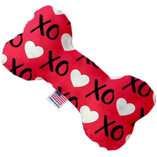 Red XOXO Dog Toy - 2 Sizes
