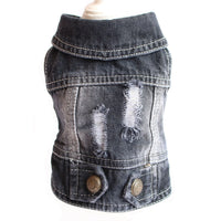 Denim Jacket Jeans Pet Vest