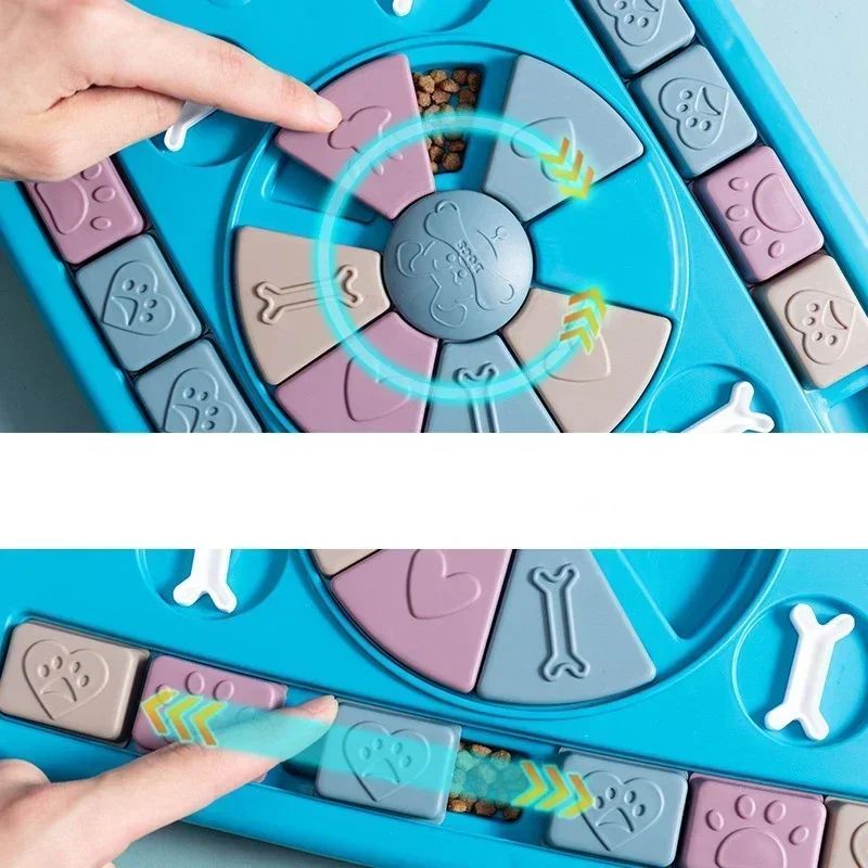 Pet Dog Puzzle Toy Interactive Eat Slowly Feeder Food
