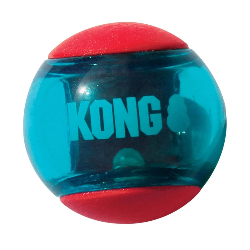Kong Squeezz Action Shapes Small Multi-textured Squeaky Fetch Toy - Purrfect Pet Kingdom