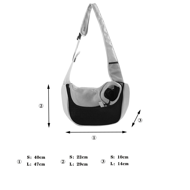 Breathable Pet Carrier Handbag Pouch Sling - Purrfect Pet Kingdom