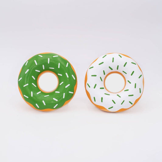 St. Patrick's Latex Donutz (2-pack) Dog Toy
