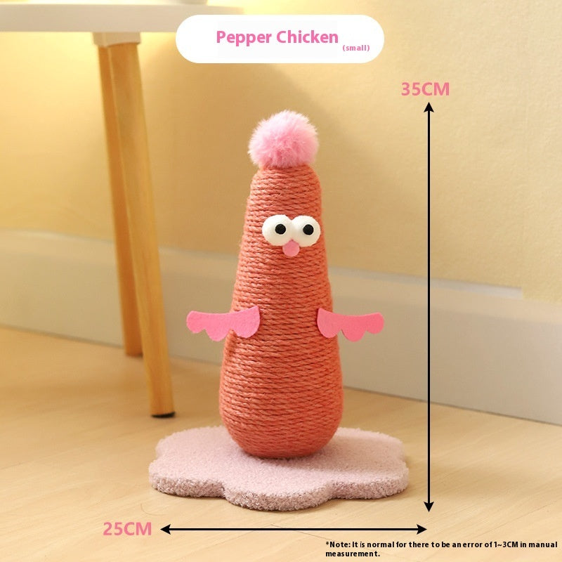 Sisal Wear-resistant And Non Falling Vertical Cat Scratch