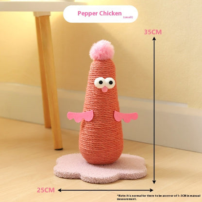 Sisal Wear-resistant And Non Falling Vertical Cat Scratch