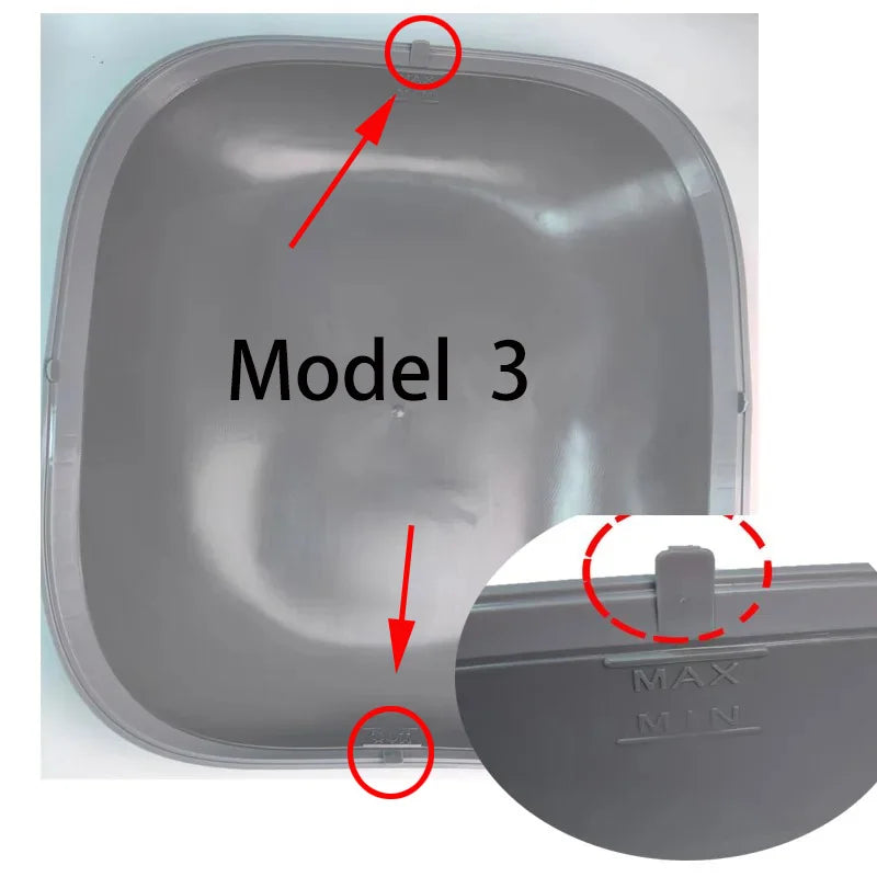 Bin Bottom Capsule for Tonepie Ti Pro Automatic Cat Litter Box Accessories Silicone Pad Cat Litter Pad Garbage Collection Bag
