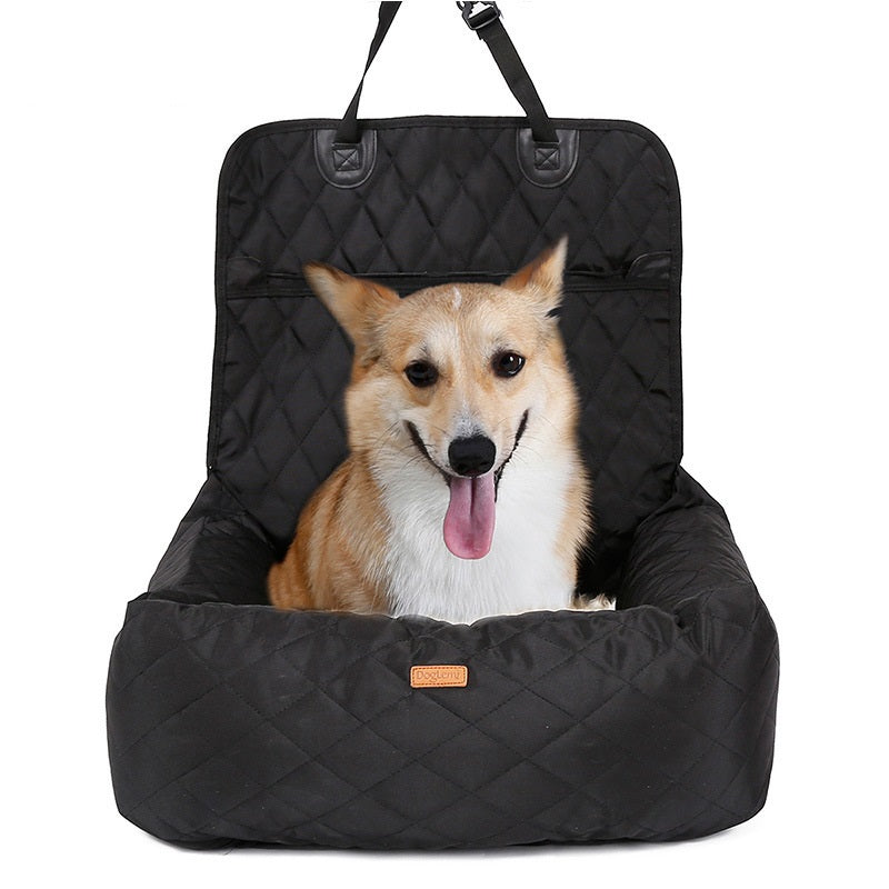 Console Dog Car Seat - Center Booster for Small Pets 8lbs